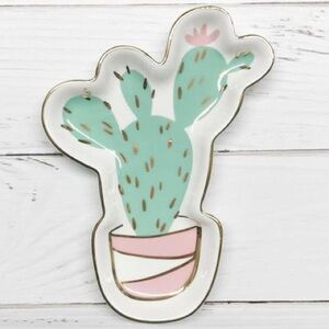 NEW Slant Collections Ceramic Shaped Trinket Tray